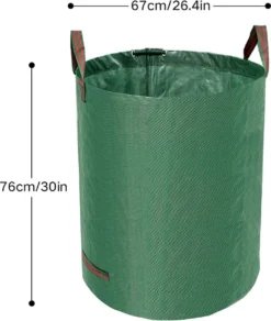 Tuin Afvalzakken - 2 Stuks - Opvouwbare Afvalzak - Tuin Afvalzak - Bladzakken - Waterstotend Tuinafvalzak - 270L 13 Tuin Afvalzakken - 2 Stuks - Opvouwbare Afvalzak - Tuin Afvalzak - Bladzakken - Waterstotend Tuinafvalzak - 270L -Tuinwereld Verkoop 1016x1200 1