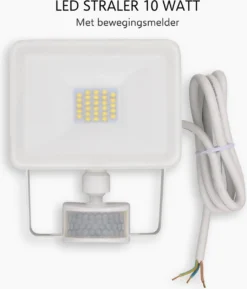 ELRO LF60 Design LED Buitenlamp Met Bewegingssensor - 10W – 800LM – IP54 Waterdicht - Wit -Tuinwereld Verkoop 1026x1200 1