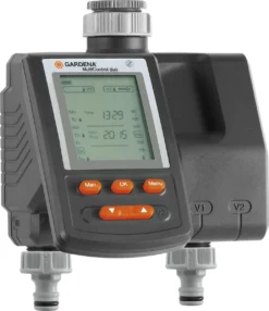 GARDENA Besproeiingsomputer MultiControl Duo - 3 Besproeiingen Per Dag - 1min Tot 3u 59min. -Tuinwereld Verkoop 1037x1200