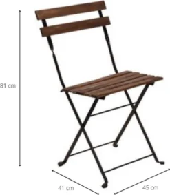 Wooners® Bistroset - Tuintafel Met Twee Stoelen - Metaal En Hout - Zwart 8 Wooners® Bistroset - Tuintafel Met Twee Stoelen - Metaal En Hout - Zwart -Tuinwereld Verkoop 1046x1200 2