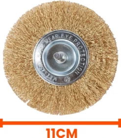 Kibani Elektrische Onkruidborstel 400W - Inclusief 2 Borstels - 11cm Diameter - Voegenreiniger - Stalen En Nylon Borstel - Voegenborstel - Onkruidverwijderaar - Onkruidverdelger - Voegborstel -Tuinwereld Verkoop 1053x1200 5