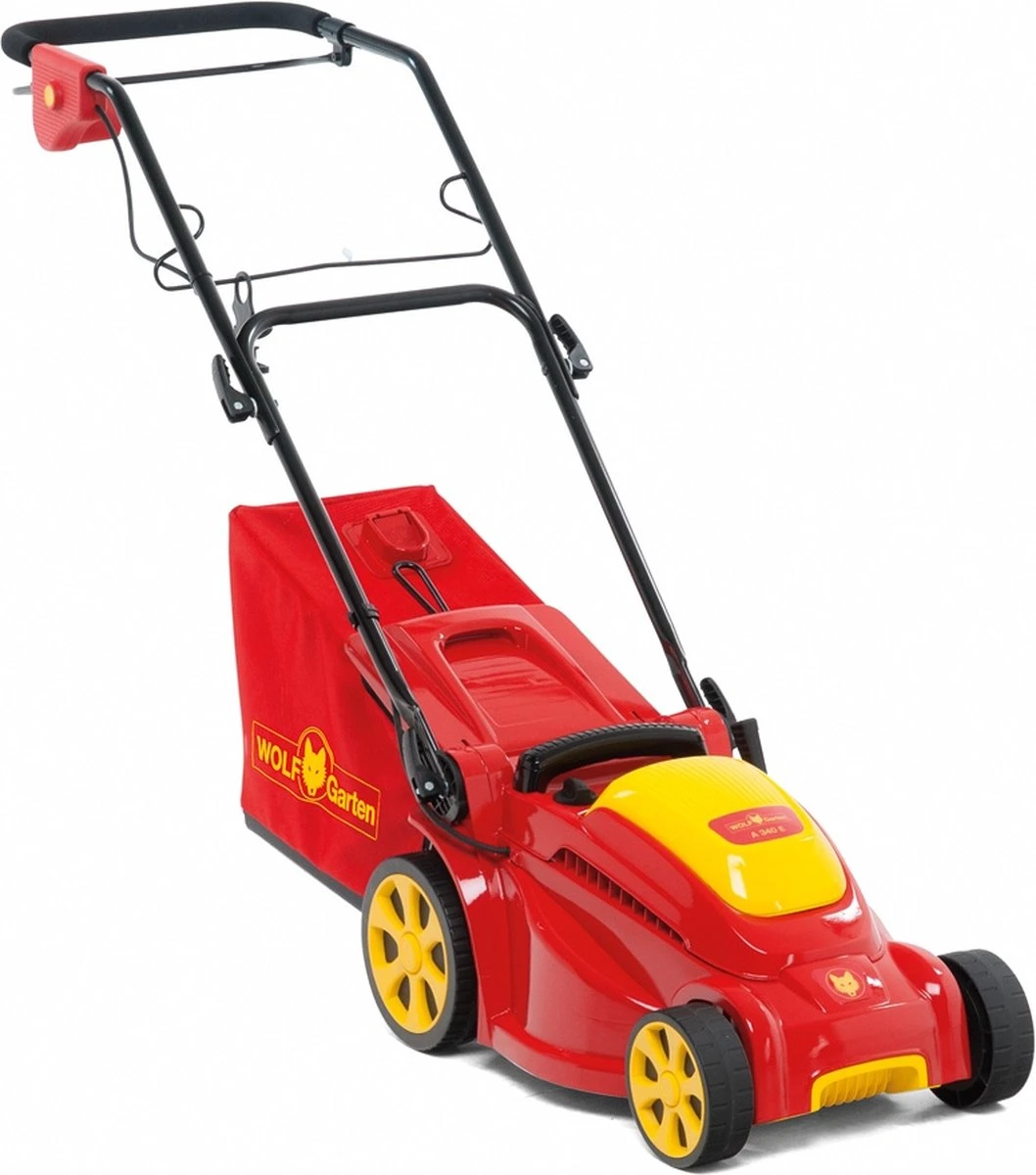 WOLF-Garten A 340 E Elektrische Grasmaaier - 1400 W - 34 Cm Maaibreedte - 30 Liter Opvangbak - Centrale Hoogte-instelling 18 WOLF-Garten A 340 E Elektrische Grasmaaier - 1400 W - 34 Cm Maaibreedte - 30 Liter Opvangbak - Centrale Hoogte-instelling - Afbeelding 18