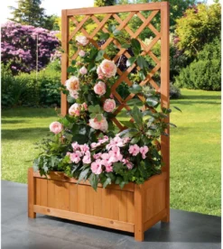 Parkside Plantenbak Met Klimrek 60 X 28 X 100cm -Tuinwereld Verkoop 1073x1200 1