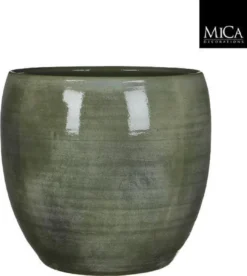 Mica Decorations Lester Bloempot - H31 X Ø33 Cm - Terracotta - Groen 16 Mica Decorations Lester Bloempot - H31 X Ø33 Cm - Terracotta - Groen -Tuinwereld Verkoop 1075x1200 4
