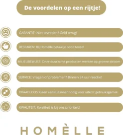 Homèlle Solar Lichtsnoer - 20 LED - 3 + 2 Meter - Warm-wit - ø2cm - Tuinverlichting Op Zonne-energie - Kerstverlichting - Buitenverlichting - Lichtslinger - Lampjes Slinger - Cristal -Tuinwereld Verkoop 1088x1200 1