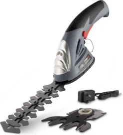 Powerplus POWEG4500 Gras-/Heggenschaar Accu - 7.2V - Snoeien En Knippen - Zwaardlengte 83/120mm - Mesafstand 8mm - Incl. 1,5Ah Accu En Lader - Haagschaar Voor Tuinonderhoud