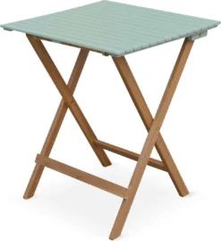 Alice's Garden Bistroset Barcelona - 2 Zitplaatsen - Acacia - Groengrijs -Tuinwereld Verkoop 1100x1200