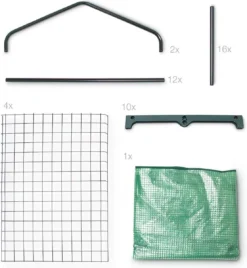 Relaxdays Kas Met Folie Voor In De Tuin Of Op Het Balkon - Tuinkas - Broeikas - Kweekkas - 4 -Tuinwereld Verkoop 1106x1200 4