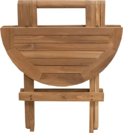 Picknicktafel Rond - Bijzettafel Voor Buiten - - Inklapbare Picknicktafel - Kleine Klaptafel Met Handvat - 50cm 5 Picknicktafel Rond - Bijzettafel Voor Buiten - - Inklapbare Picknicktafel - Kleine Klaptafel Met Handvat - 50cm -Tuinwereld Verkoop 1110x1200