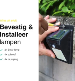 Vivid Green Solar Buitenlamp Met Bewegingssensor - Buitenverlichting Zonne Energie - Tuinverlichting - Wandlamp Buiten - Met Sensor - Led -Tuinwereld Verkoop 1112x1200 2