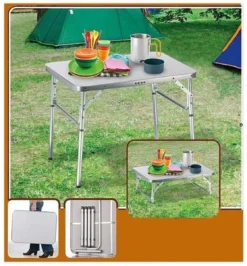 Camp Active Campingtafel - Opvouwbaar - 2 Hoogtes - 75 X 55 X 25-59 Cm -Tuinwereld Verkoop 1116x1200 1