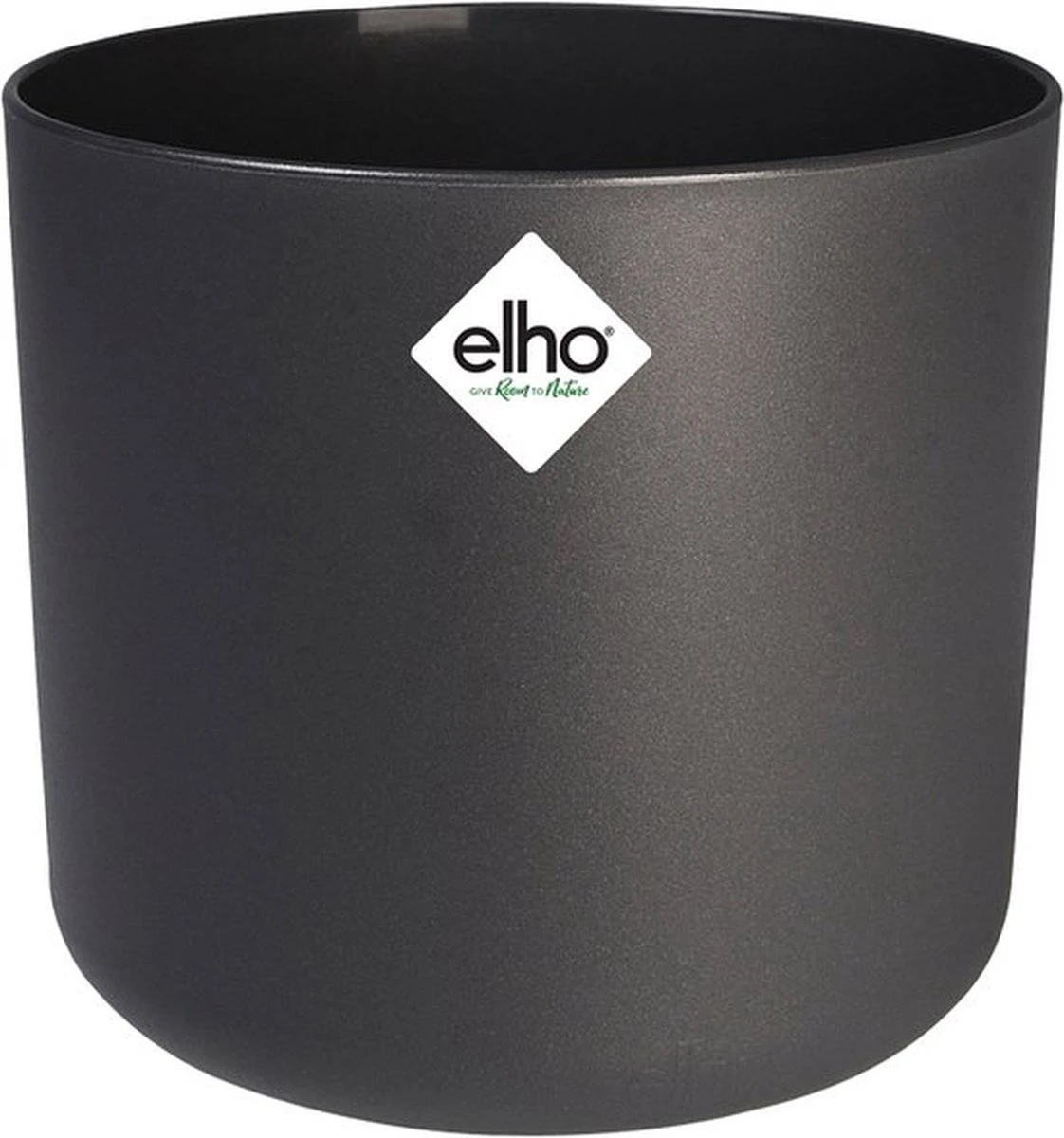 Elho B.for Soft Rond 30 - Bloempot Voor Binnen - Ø 29.5 X H 27.6 Cm - Antraciet 3 Elho B.for Soft Rond 30 - Bloempot Voor Binnen - Ø 29.5 X H 27.6 Cm - Antraciet - Afbeelding 3