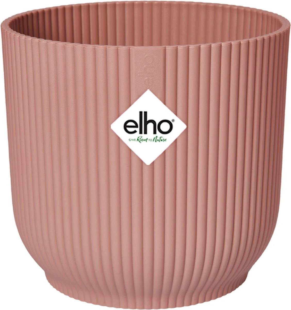 Elho Vibes Fold Rond 25 - Bloempot Voor Binnen - Ø 25.0 X H 23.0 Cm - Delicaat Roze 4 Elho Vibes Fold Rond 25 - Bloempot Voor Binnen - Ø 25.0 X H 23.0 Cm - Delicaat Roze - Afbeelding 4
