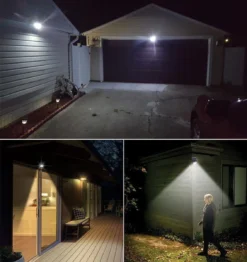 Solar LED Lamp Met Bewegingssensor - 20 LEDs - Zwart - Voor Buiten - Zonne-energie -Tuinwereld Verkoop 1133x1200