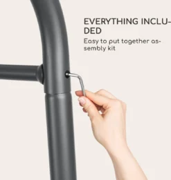 Blumfeldt Palermo Schommelbank - Hollywoodschommel 130 X 207 Cm - Ligbed Met Dak - Schommelstoel Voor 2 Personen - Tuinbank Inclusief Nekkussens - Stalen Frame En Polyester Dak - Grijs -Tuinwereld Verkoop 1134x1200