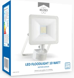 ELRO LF60 Design LED Buitenlamp Met Bewegingssensor - 10W – 800LM – IP54 Waterdicht - Wit -Tuinwereld Verkoop 1141x1200 3