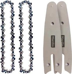 Mardin Mini Kettingzaag Accessoires Set - Snoeizaag - Kettingzaag - Kettingzaag Electrisch - 2x Ketting Plus X2 Zaagblad