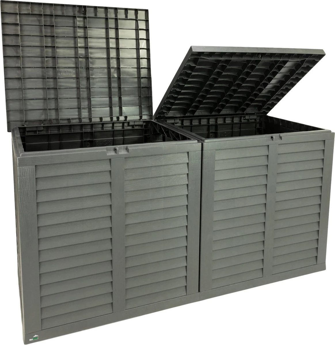 MaxxGarden Kussenbox - Tuin Opbergkist - Opbergbox - 750 L - 155x66x80 Cm - Grijs 6 MaxxGarden Kussenbox - Tuin Opbergkist - Opbergbox - 750 L - 155x66x80 Cm - Grijs - Afbeelding 6