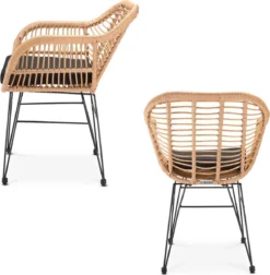 Casaria Tuinset Bali 3 Delig – 1 Tafel/2 Stoelen – Naturel Zwart 20 Casaria Tuinset Bali 3 Delig – 1 Tafel/2 Stoelen – Naturel Zwart -Tuinwereld Verkoop 1175x1200