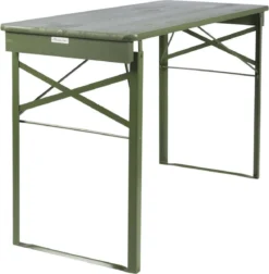 MaximaVida Inklapbare Biertafel Berlijn 120 X 50 Cm Olijfgroen - FSC Hout