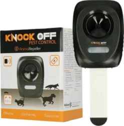 Knock Off Animal Repeller – Ultrasone Verjager – Dierenverjager – Kattenverjager – Ongedierteverjager – Op Batterijen – 300m2 Bereik – Verschillende Ultrasoon Instellingen -Tuinwereld Verkoop 1177x1200 18