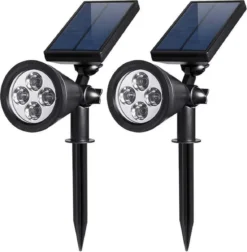Solar Spot Light- Grond Spot Energiezuinig - Tuinverlichting Op Zonne-energie Met Nachtsensor - Sfeerverlichting Voor Op Gebouwen - Wit 17 Solar Spot Light- Grond Spot Energiezuinig - Tuinverlichting Op Zonne-energie Met Nachtsensor - Sfeerverlichting Voor Op Gebouwen - Wit -Tuinwereld Verkoop 1178x1200 10