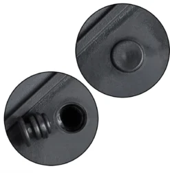 Casaria Staande Plantenbak – Met Waterafvoer 83x30,5x60cm - Zwart -Tuinwereld Verkoop 1178x1200 11