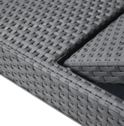 Allibert Jaipur Ligbed - 58x187,5x29 Cm - Grafiet -Tuinwereld Verkoop 1179x1200