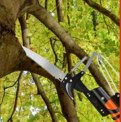 Gardebruk Takkenzaag Telescopisch - 2in1 Zaag & Snoeischaar - Oranje -Tuinwereld Verkoop 1189x1200 9