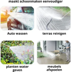Hogedrukreiniger - Draagbaar - Auto Wasmachine - Hogedrukreiniger -Tuinwereld Verkoop 1191x1200 6