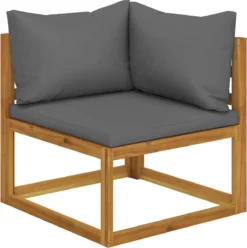 Decoways - 7-delige Loungeset Met Kussens Massief Acaciahout 14 Decoways - 7-delige Loungeset Met Kussens Massief Acaciahout -Tuinwereld Verkoop 1193x1200 5