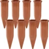 Bloomin Waterdruppelaar Van Terracotta - Waterdruppelaar Voor Planten - Druppelsysteem - Irrigatiesysteem - Watergeefsysteem - Bewateringssysteem - 8 Stuks