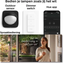 Philips Hue Impress Sokkellamp - Wit En Gekleurd Licht - Zwart - Laag -Tuinwereld Verkoop 1197x1200 5