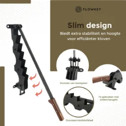 Flowkey® Houtklover XL - Houtsplijter Bijl - Houtkliever Kloofwig Gietijzer - Voor Hout & Aanmaakhout - Inclusief Gratis Bevestigingsset -Tuinwereld Verkoop 1199x1200 12