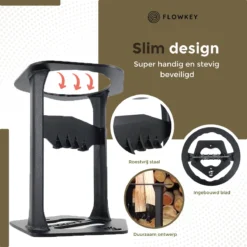 Flowkey® Houtklover XL - Houtsplijter Bijl - Houtkliever Kloofwig Gietijzer - Voor Hout & Aanmaakhout - Inclusief Gratis Hamer -Tuinwereld Verkoop 1199x1200 17