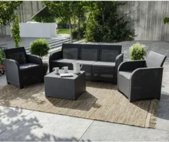 Keter Tuinbank 2-zits Rosalie Grafietkleurig -Tuinwereld Verkoop 1200x1005 7