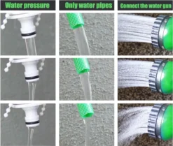 Merkloos Tuinslang - Tuinslag Flexibel - Tuinslag Flexibel 15M -15 Meter - Tuinslangen - Uitrekbaar - Met Koppelstuk - 7 In 1 Sproeikop -Tuinwereld Verkoop 1200x1014 8
