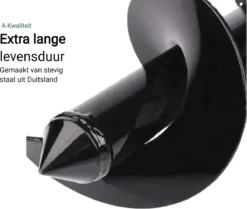 MaatWorkz - Grondboor - 25 CM - Boormachine - Bollenplanter - Moestuin - Palenboor - Boor - Tuin -Tuinwereld Verkoop 1200x1015 2