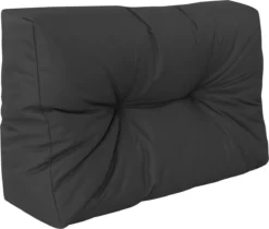 Palletkussen Comfort Waterafstotend Halve Pallet Zwart 60x40x10/20cm -Tuinwereld Verkoop 1200x1019