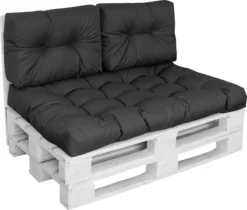 Palletkussen Comfort Waterafstotend Halve Pallet Zwart 60x40x10/20cm -Tuinwereld Verkoop 1200x1022 2