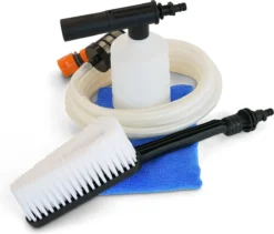 FUXTEC Hogedrukreiniger Accu 20V - Set Met Batterij (2Ah) En Lader (1A) & Accessoires -Tuinwereld Verkoop 1200x1025 4