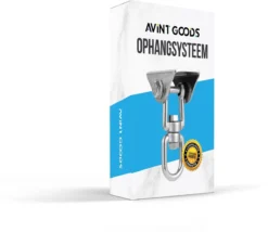 AVINT GOODS RVS Ophangsysteem Plafondhaak Bokszak – Schroefhaak & Ophanghaak Hangstoel – Muurhaak Binnen & Buiten - 550KG -Tuinwereld Verkoop 1200x1038
