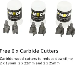 T-Mech Slotkast Frees – Freesmal Deurslot - Inclusief 6 Hardmetalen Frezen - 43 Cm H X 20 Cm B X 15 Cm D - Nauwkeurige Frees In 5 Minuten 18 T-Mech Slotkast Frees – Freesmal Deurslot - Inclusief 6 Hardmetalen Frezen - 43 Cm H X 20 Cm B X 15 Cm D - Nauwkeurige Frees In 5 Minuten -Tuinwereld Verkoop 1200x1039 4