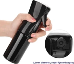 Hairspray - Mist Haarspray - 500ml - Zwart - Waterspuit - Water Verstuiver -Tuinwereld Verkoop 1200x1041 3