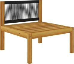 Decoways - 5-delige Loungeset Met Kussens Massief Acaciahout Crèmekleurig -Tuinwereld Verkoop 1200x1044 2