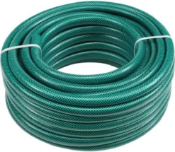 Kinzo Tuinslang 10 Meter - Waterslang Zonder Koppeling - 3-Laags - PVC - Groen