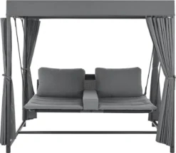 Schommelbank / Ligbank Kassandra - Donkergrijs 32 Schommelbank / Ligbank Kassandra - Donkergrijs -Tuinwereld Verkoop 1200x1046