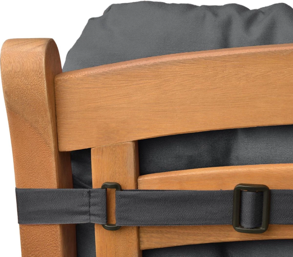 Beautissu Flair NL – Set Van 2 Tuinkussen Lage Rug Antraciet – 100x50 Cm – Zitkussen Matraskussen Voor Tuin Meubelen 3 Beautissu Flair NL – Set Van 2 Tuinkussen Lage Rug Antraciet – 100x50 Cm – Zitkussen Matraskussen Voor Tuin Meubelen - Afbeelding 3