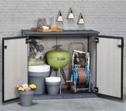 Keter Patio Store Opbergkast - 139,5x77x120cm - Grijs -Tuinwereld Verkoop 1200x1061 1