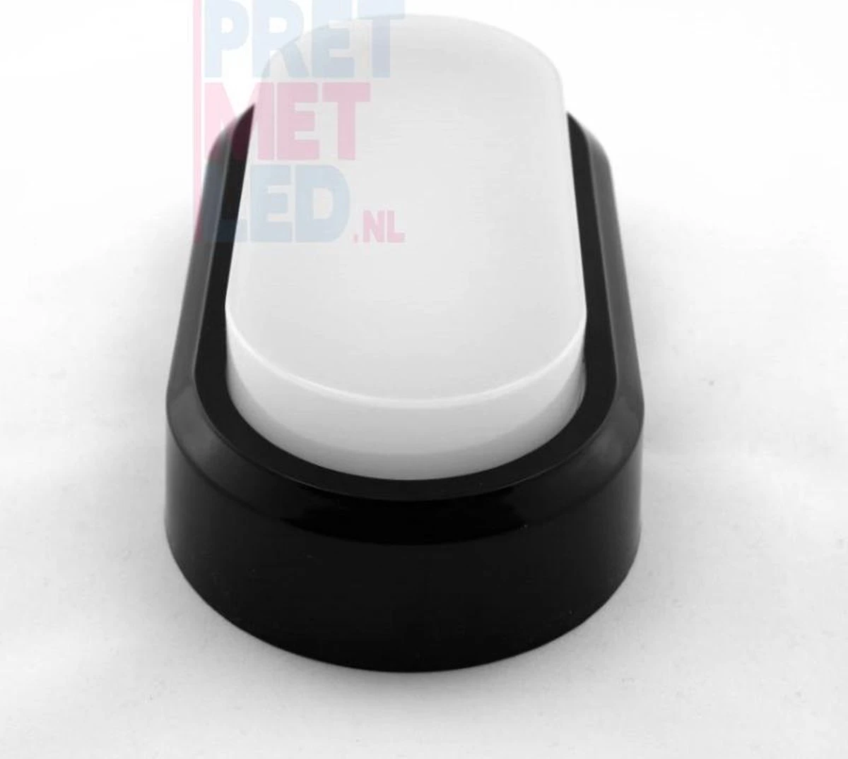 V-Tac Zwarte Ovale LED Plafondlamp Klein 3 V-Tac Zwarte Ovale LED Plafondlamp Klein - Afbeelding 3